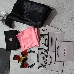 Chanel shopping bags and accessories